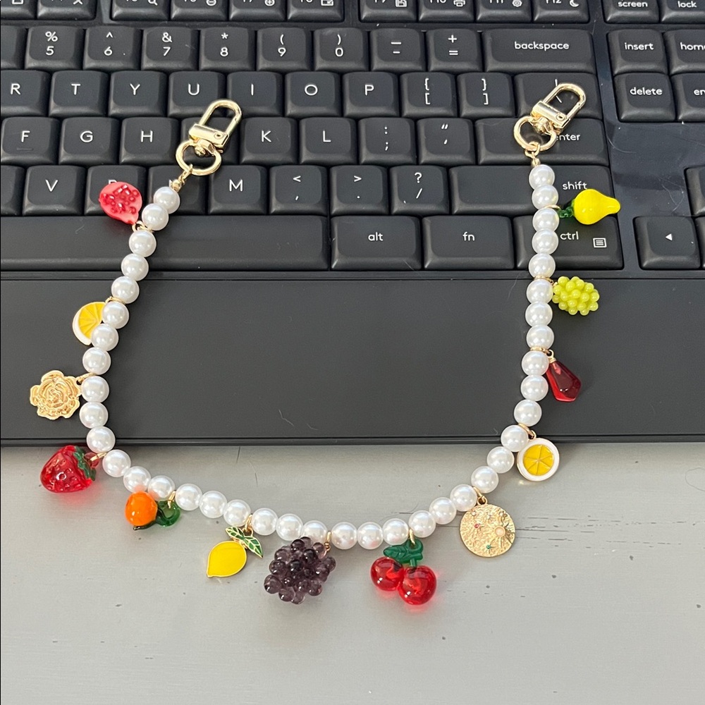 Anthro bag charm
